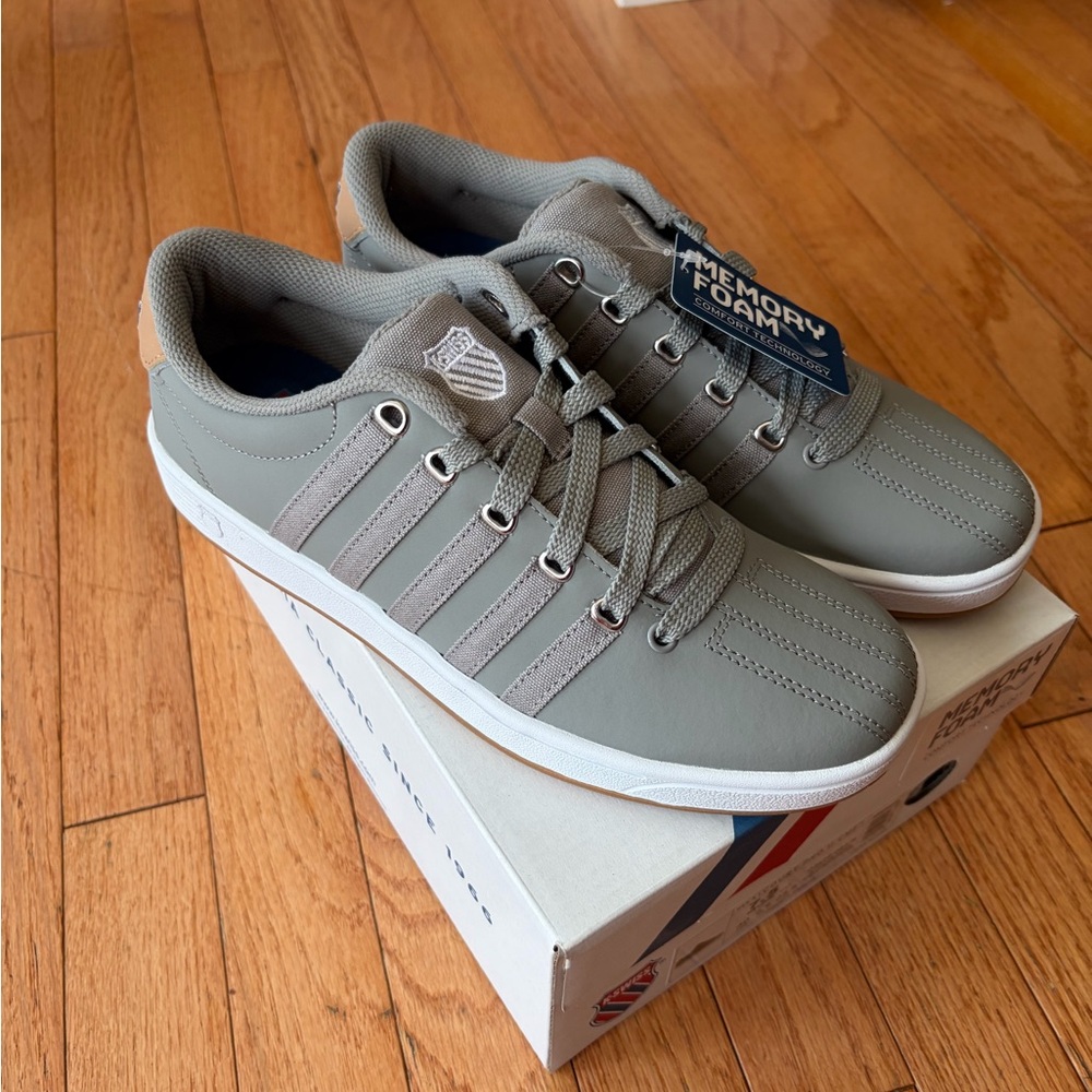 Men’s K-Swiss sneakers size 7.5 in gray